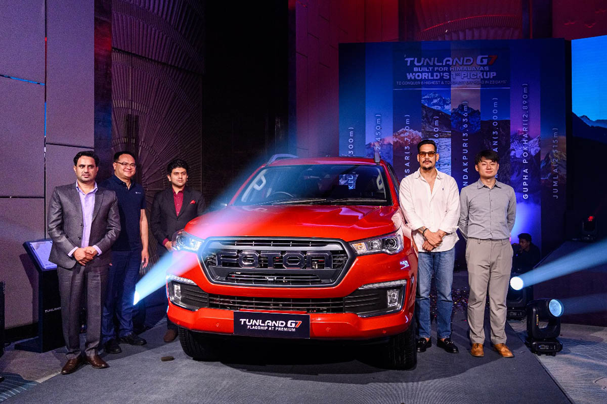 Foton Tunland G7 debuts in Nepal after conquering eight of world’s highest and toughest terrains