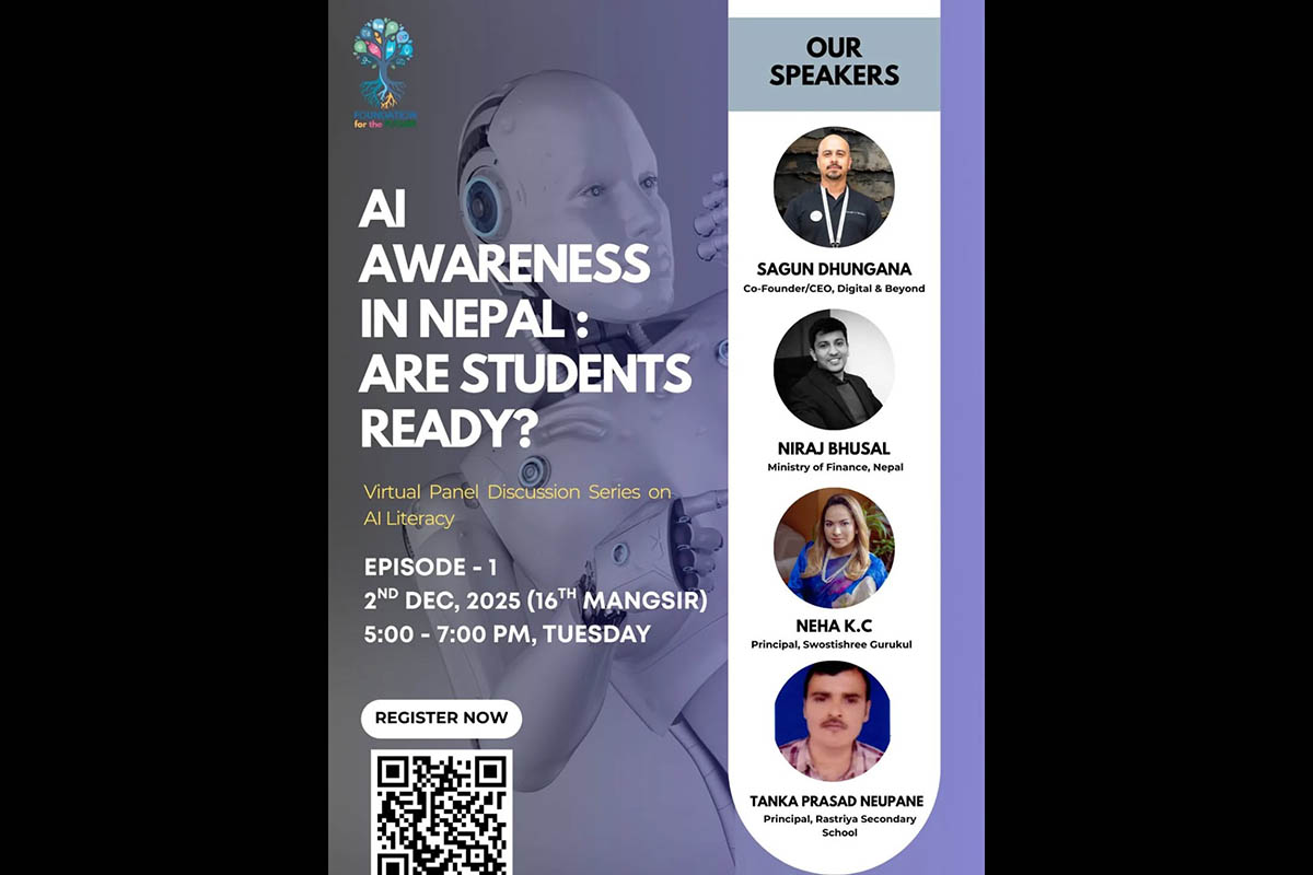 FFTF holds national dialogue on AI awareness for Nepali students