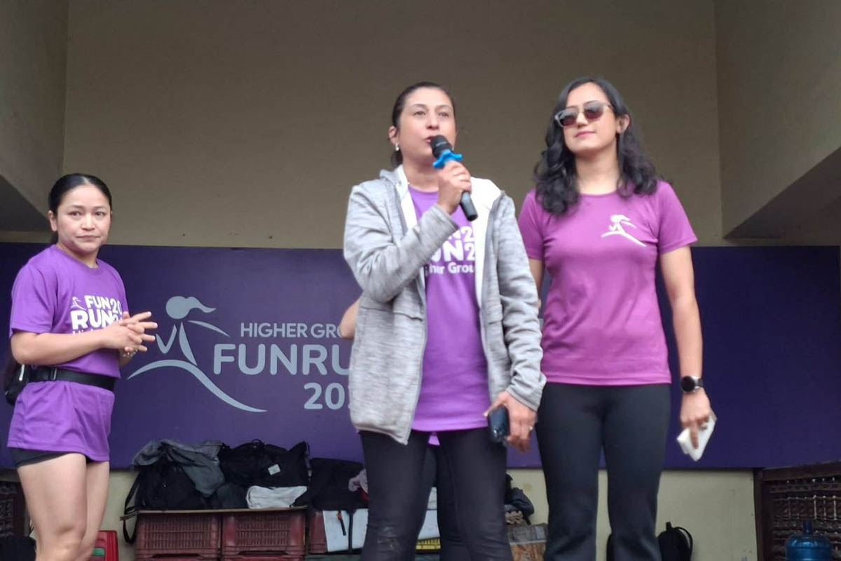 Over 2,000 people take part in Higher Ground Nepal's Fun Run 2026