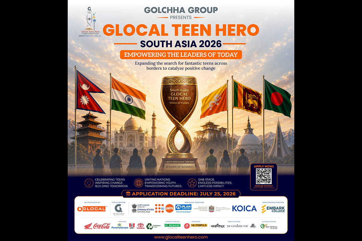 Glocal Teen Hero expands beyond Nepal with South Asia edition in 2026