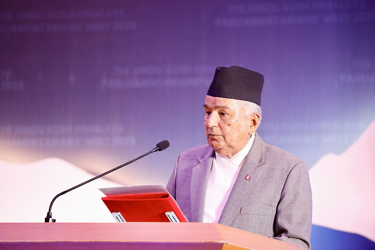 President Paudel calls on parties to honour Paris Agreement commitments