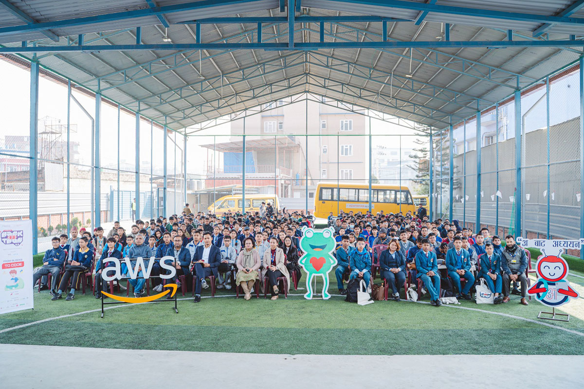 Hackathon 2.0 held in Kathmandu with about 300 participants