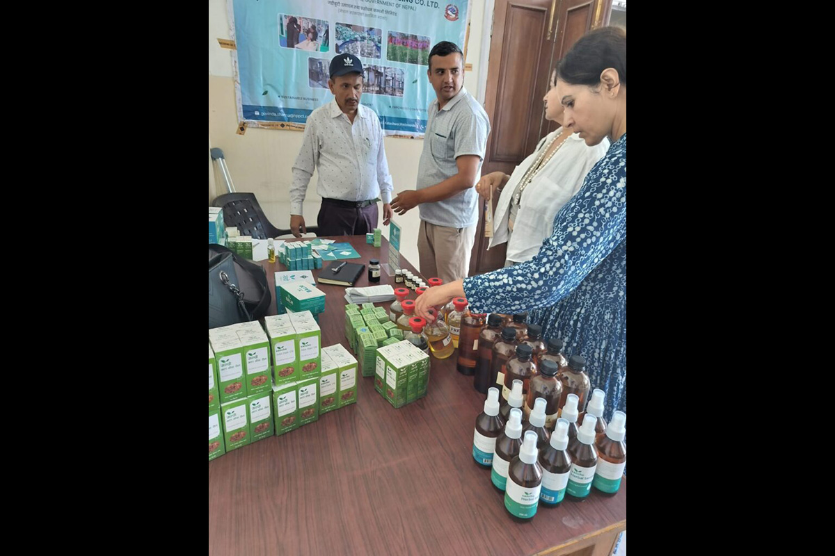Processing indigenous herbs domestically and branding them boost Nepal's economy, experts say