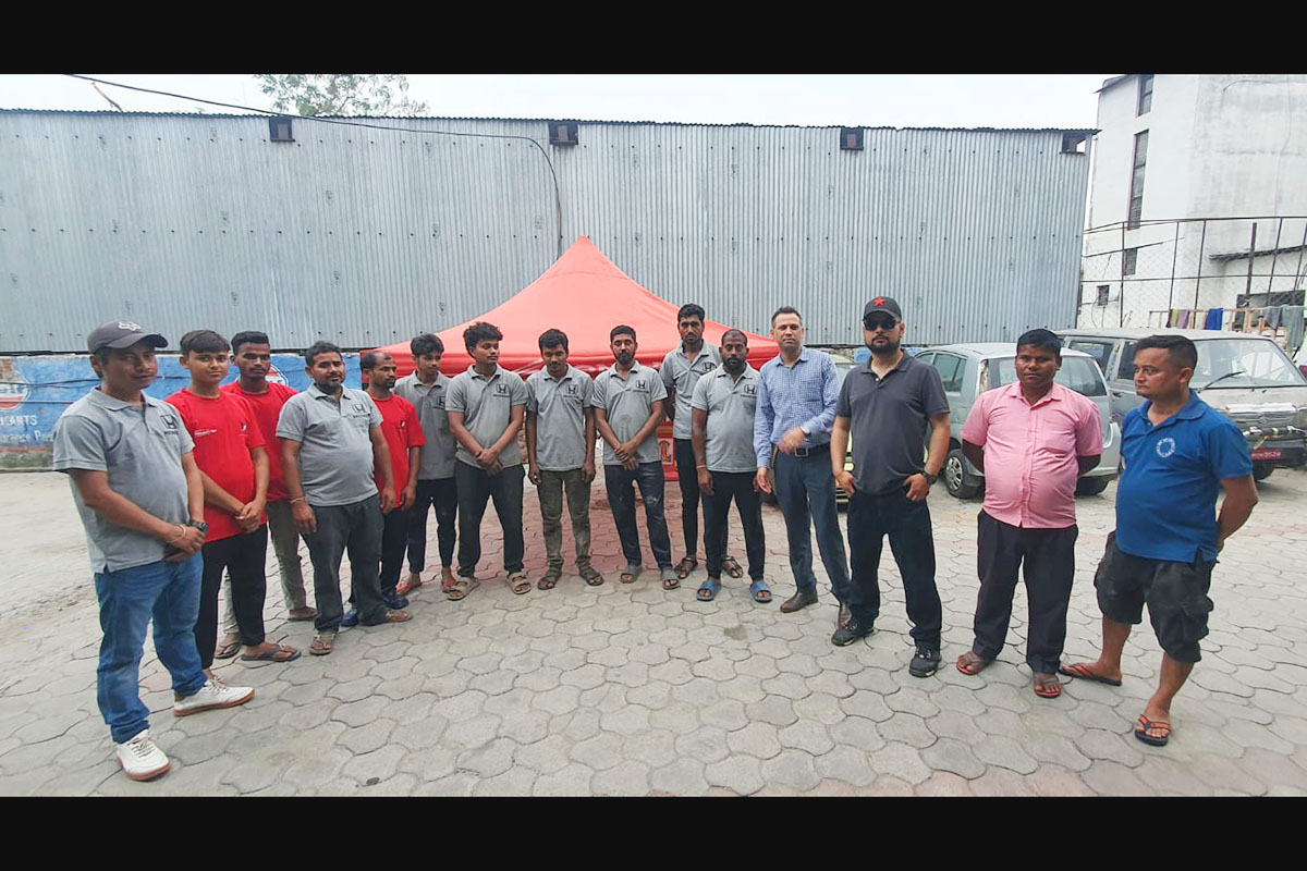 Syakar Trading Company conducts Honda service camp, test drive event in Biratnagar