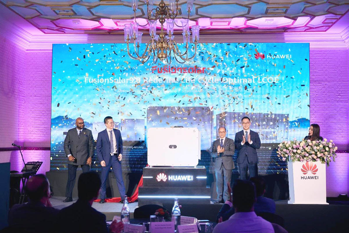 Huawei launches FusionSolar9.0, LUTERRA Utility Grid Forming ESS in Nepal