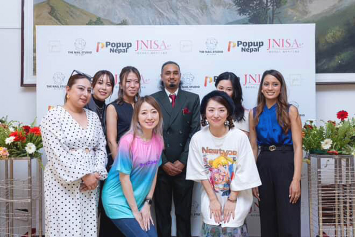 Japanese nail artists conduct international seminar in Kathmandu, train professionals