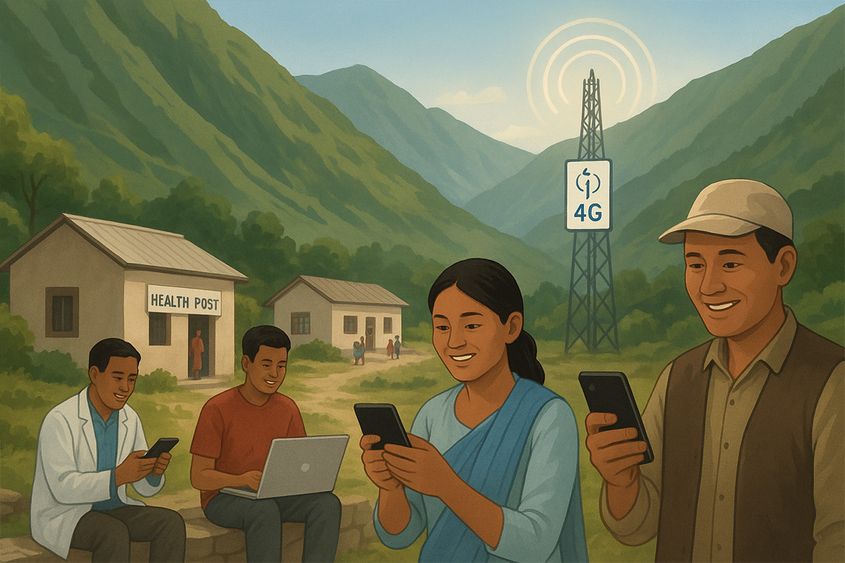 4G service launched in Humla