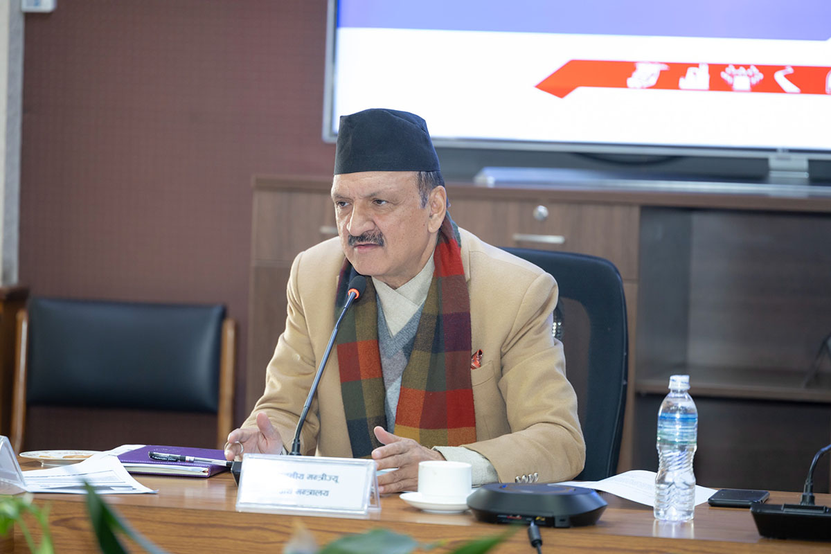 Finance minister calls for collective efforts to ensure success of Nepal Investment Summit