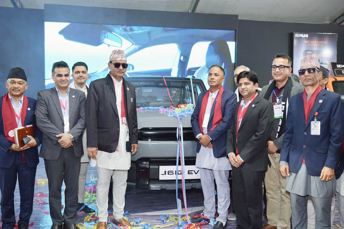 Elite Motors unveils Jaecoo J6T at WADA Auto Show in Pokhara