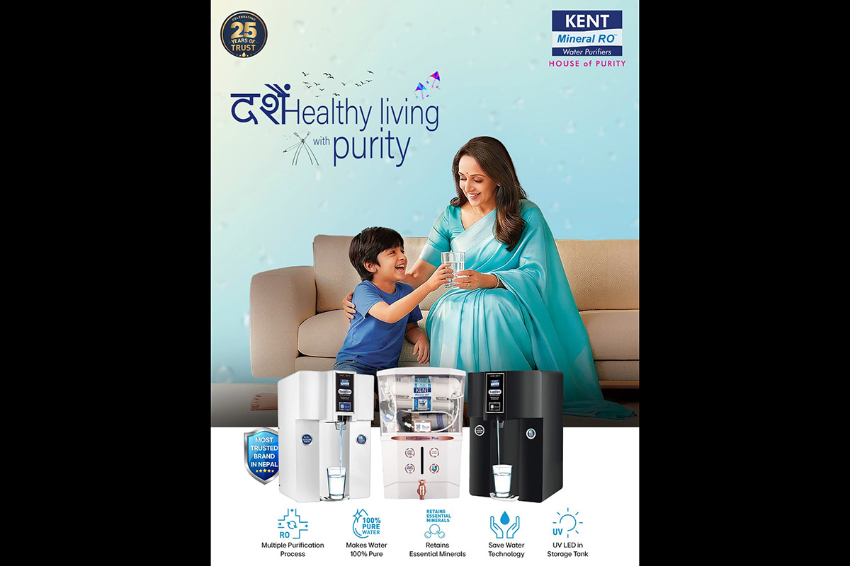 KENT RO urges families in Nepal to prioritise clean water during the festive season