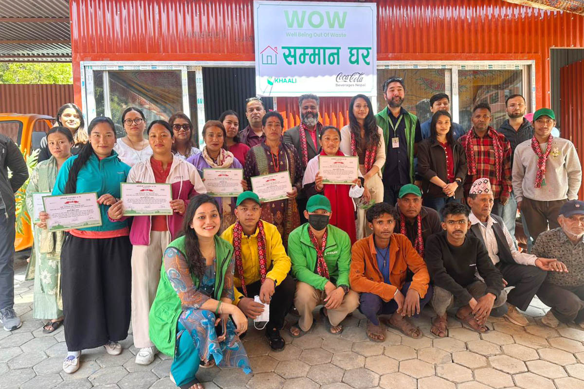 Khaalisisi opens Samman Ghar at WOW Center for children of women waste workers
