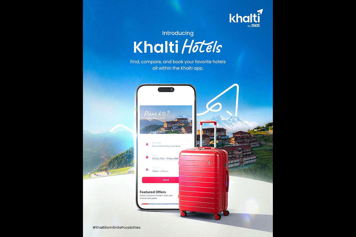 IME Khalti launches Khalti Hotels service for in-app accommodation bookings