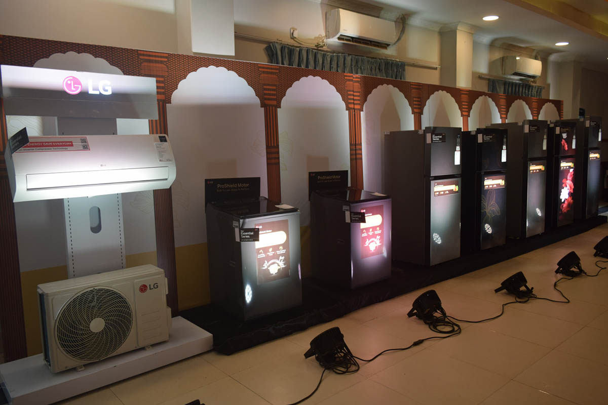 LG Electronics, CG Electronics unveil 'Essential Series' for Nepali households in Butwal