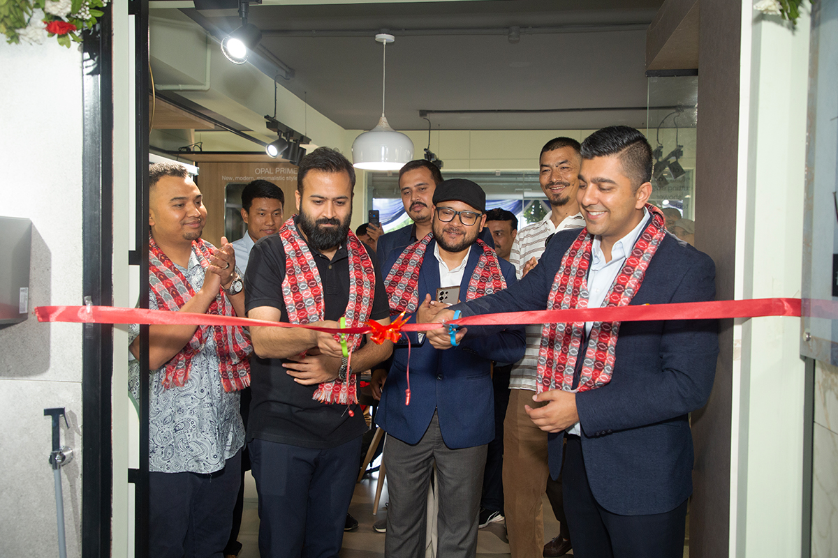 New Laminar Tiles Showroom Inaugurated at Bhaisepati, Lalitpur