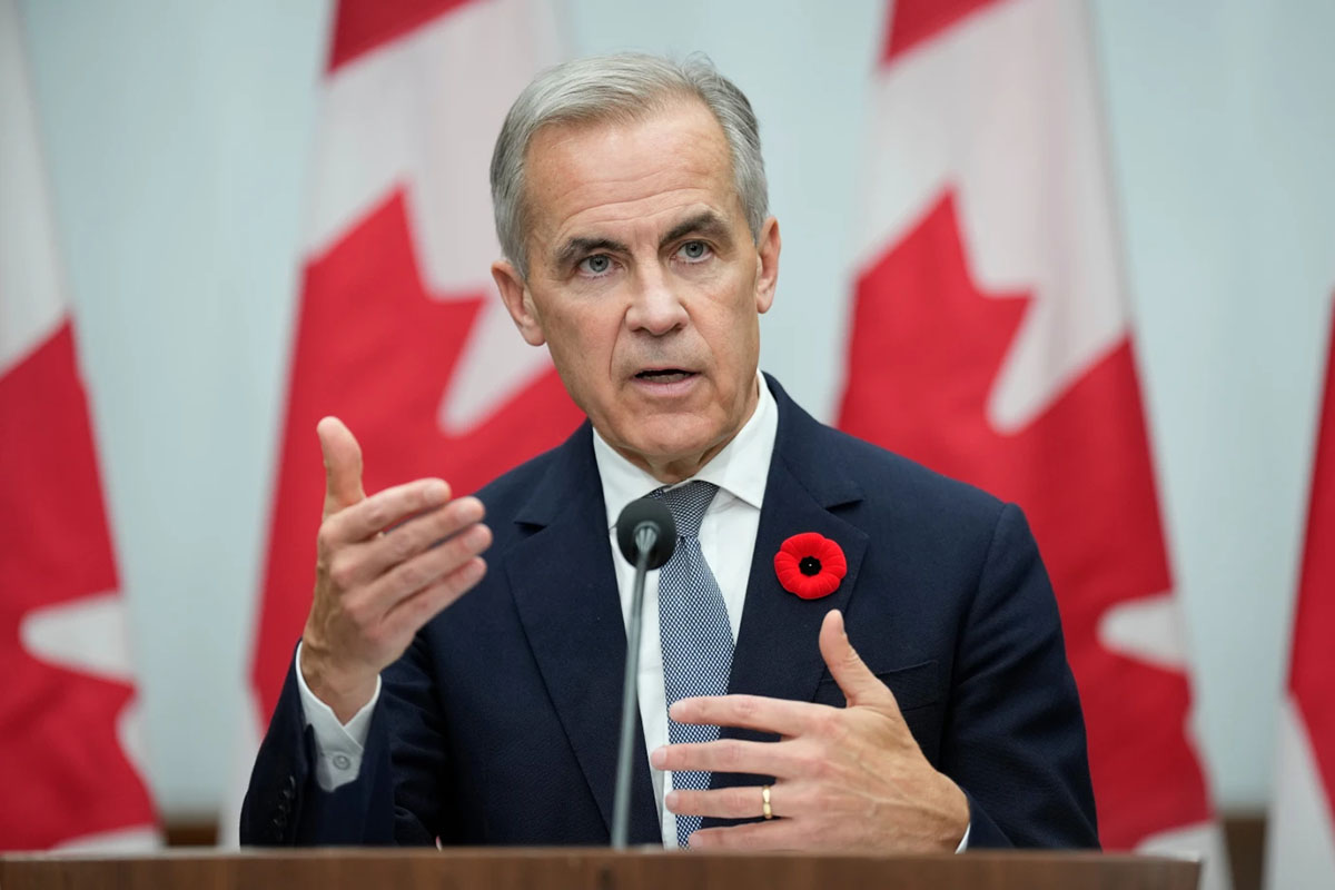 Canada PM says first budget will help reduce reliance on US