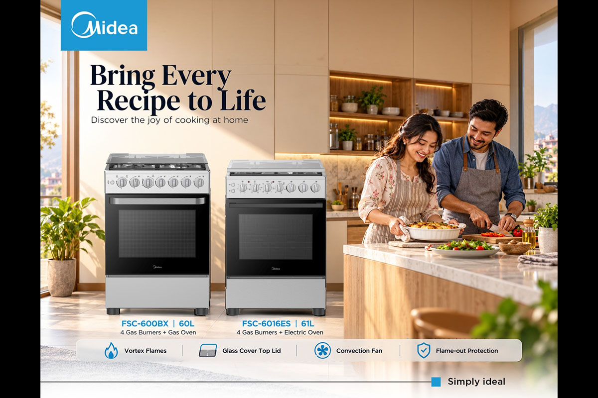 Midea launches Dashain-Tihar offer on cooking ranges in Nepal