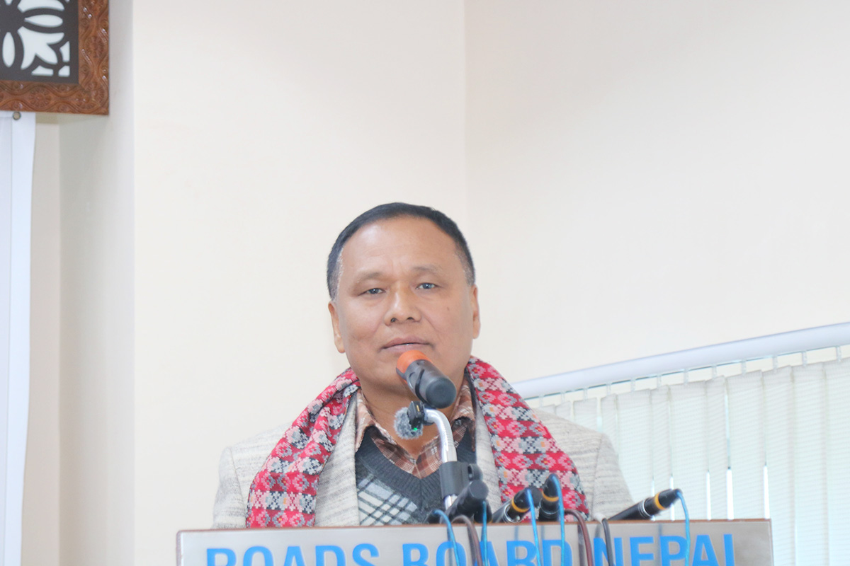 Minister Ghising warns of penalties for delays to road construction