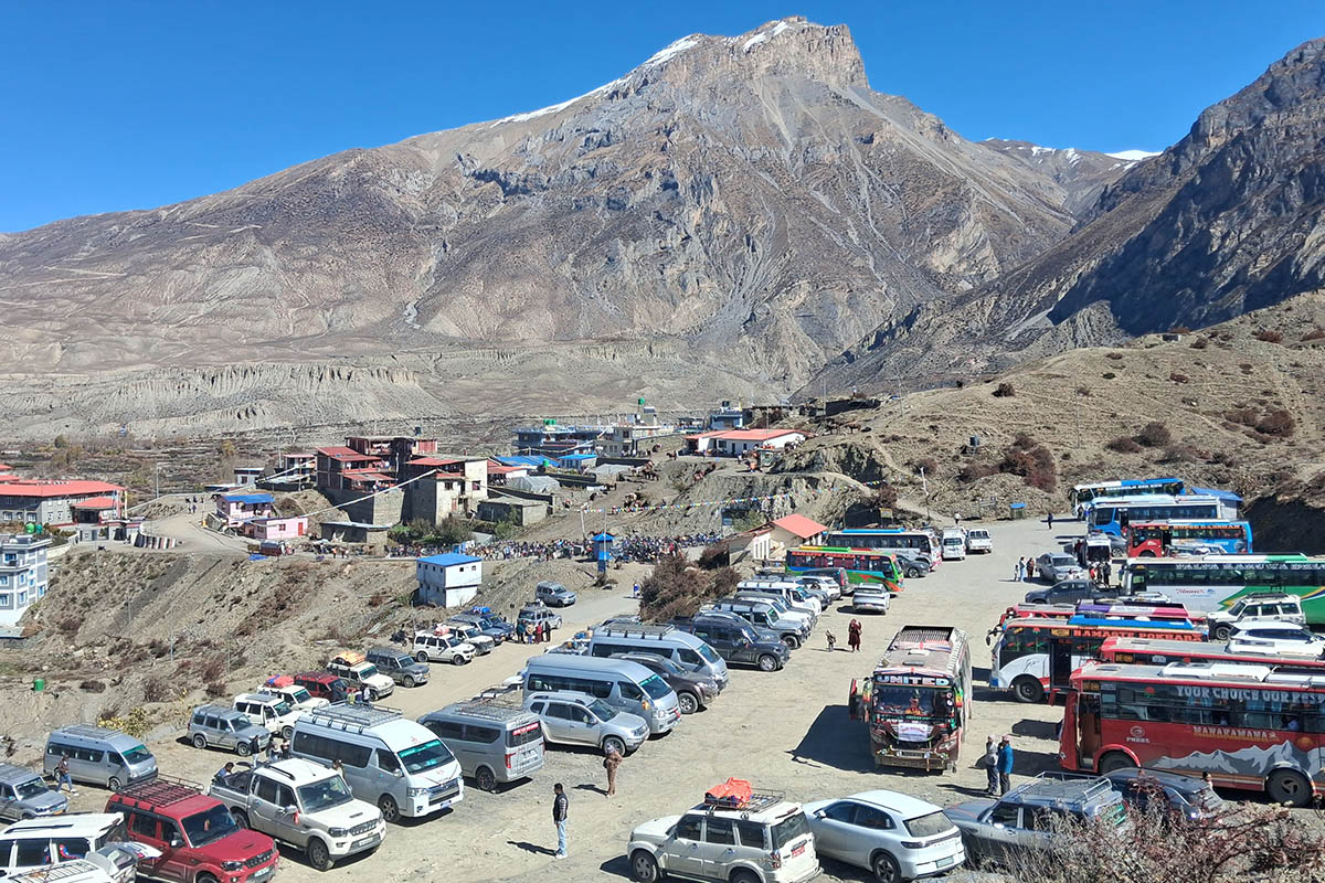 Muktinath records rise in visitors after Dashain