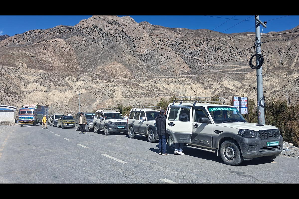 7,846 visitors arrive in Mustang after Dashain