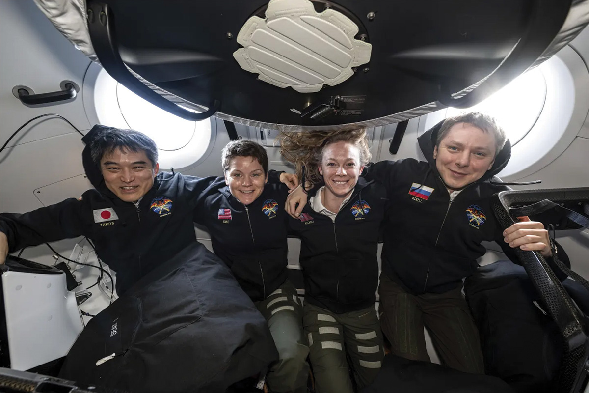 Astronauts return to Earth with SpaceX after 5 months at the International Space Station