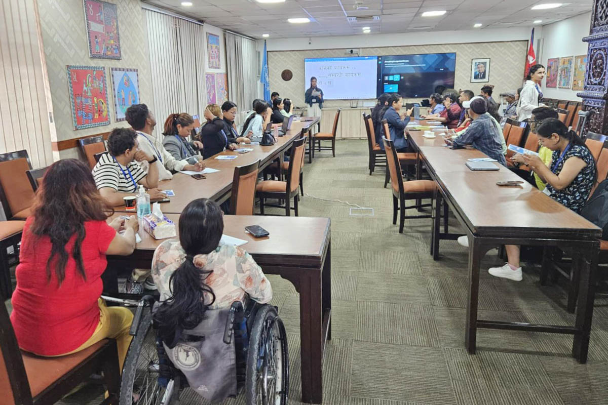 NBDN organises résumé writing workshop for persons with disabilities