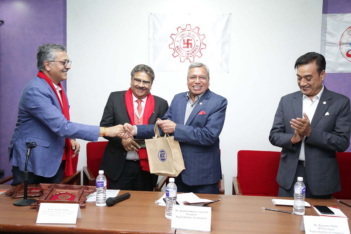 ICC, MIICCIA to cooperate with NCC for investment in economic, commercial sectors of Nepal