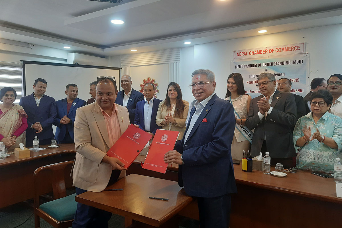 NCC, NRNA sign MoU to boost investment, trade