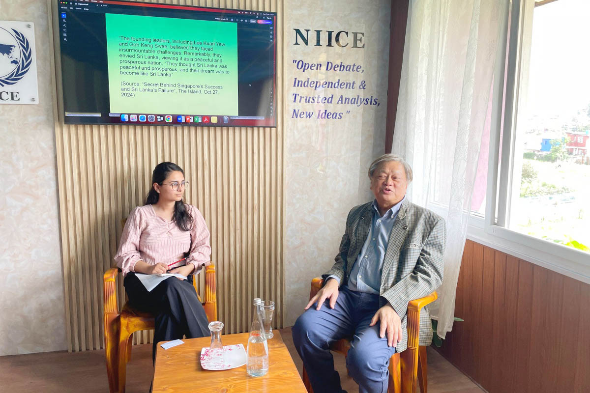 NIICE hosts discussion on adapting Singapore's development and anti-corruption model to Nepal
