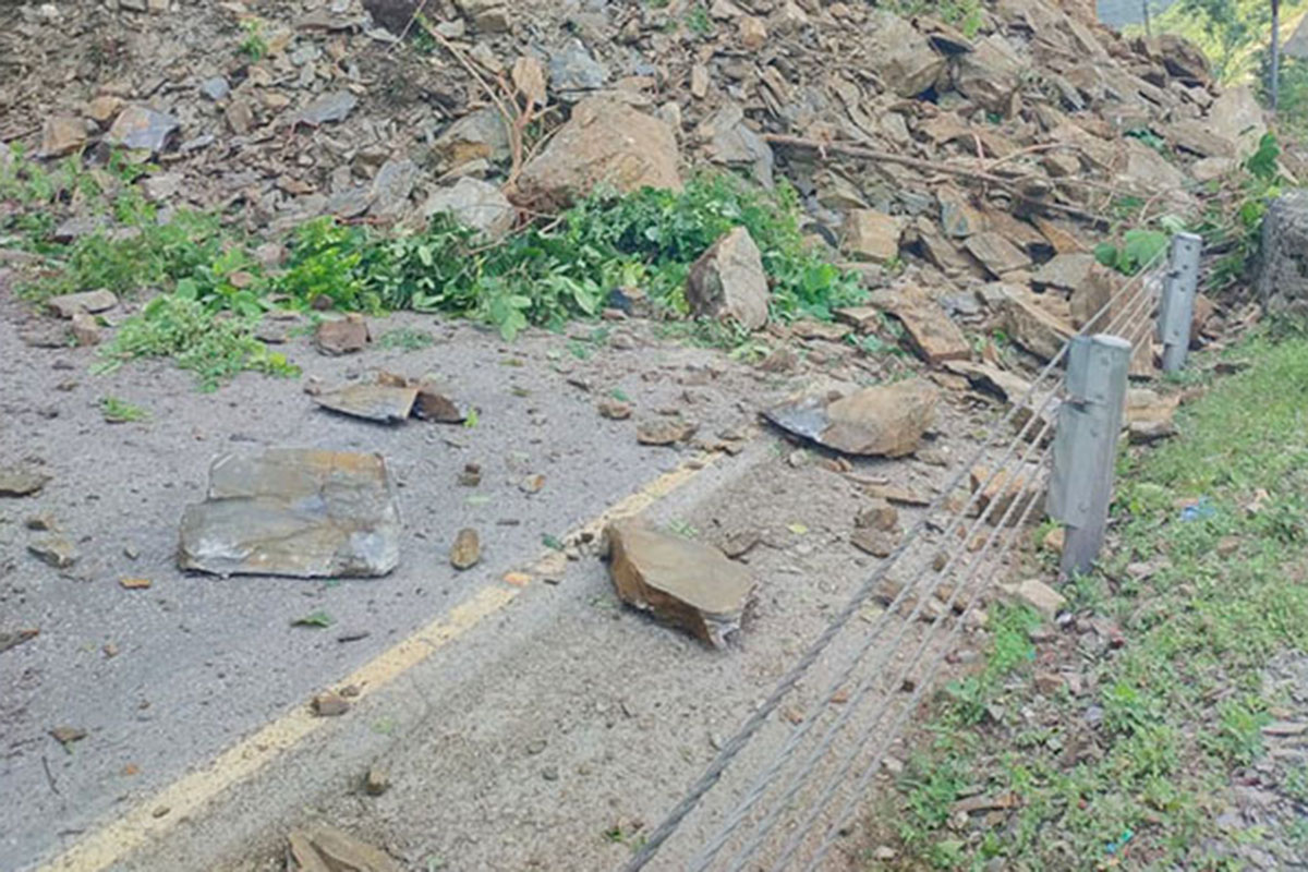 Rain-triggered landslides, floods block major highways across the country