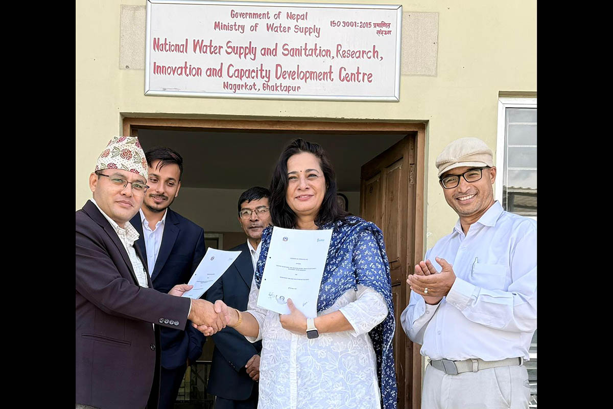 MoU signed to strengthen water and sanitation services