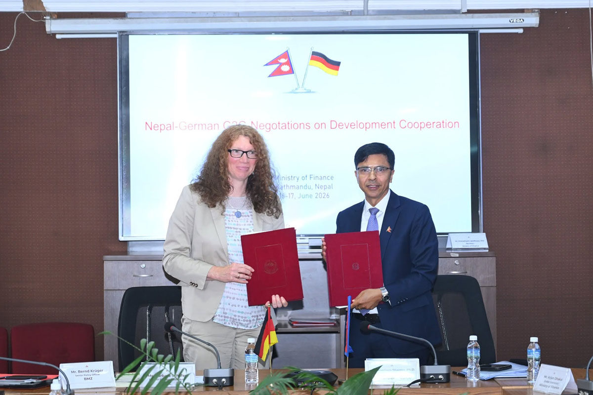 Germany pledges €37.6m to support Nepal’s socio-economic development