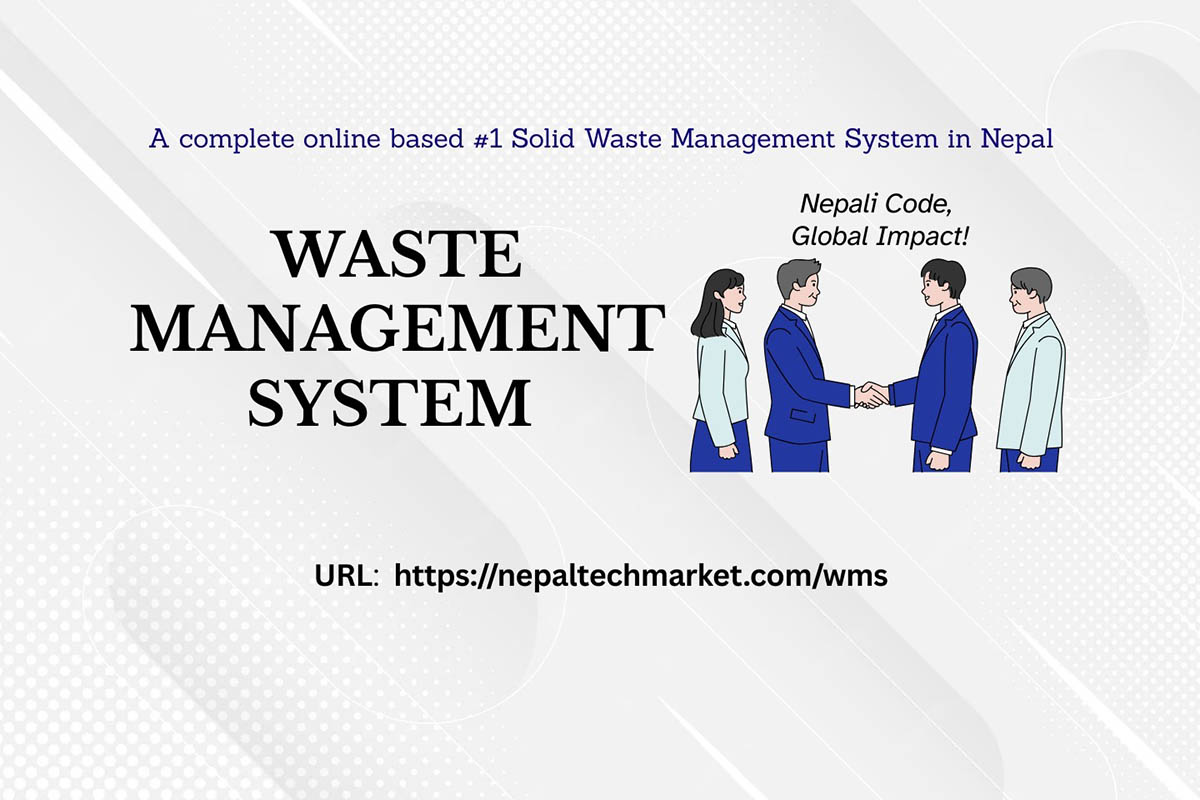 Nepal Tech Market launches WMS to digitise urban waste management