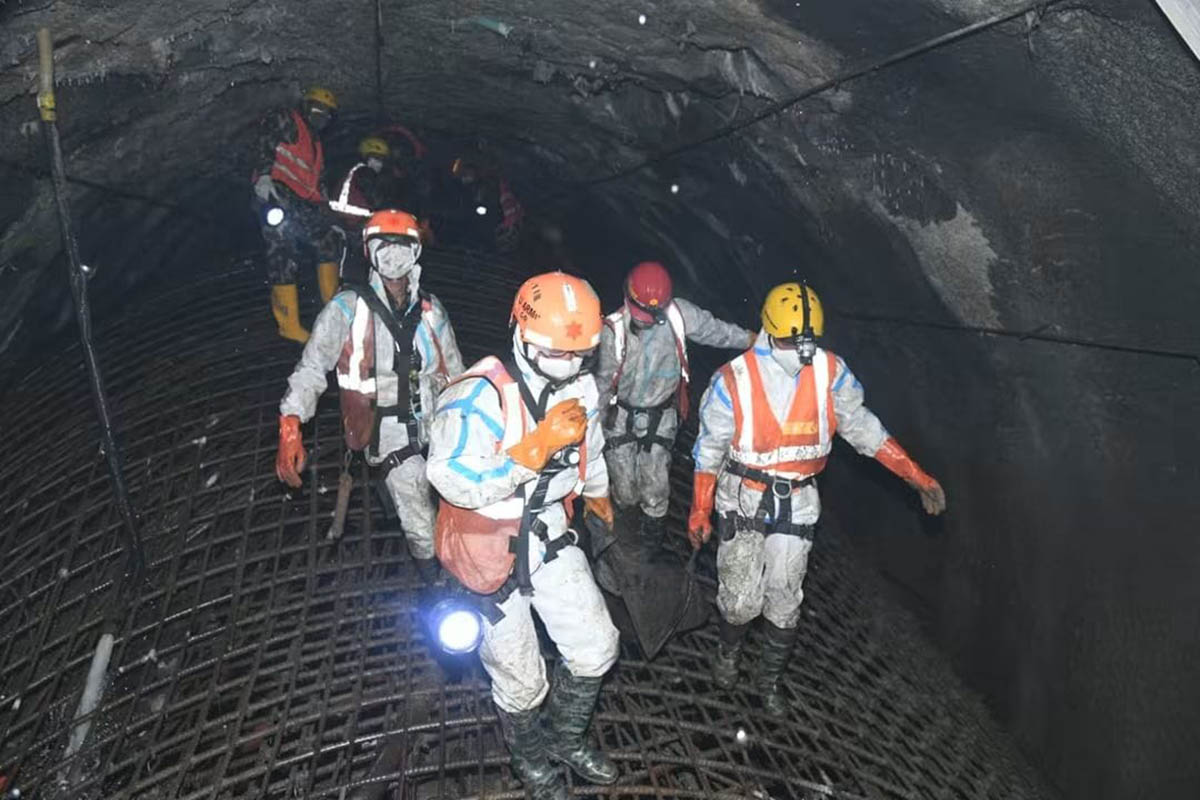Nepal Water and Energy Development Company leads rescue after flood at Upper Trishuli-1 site