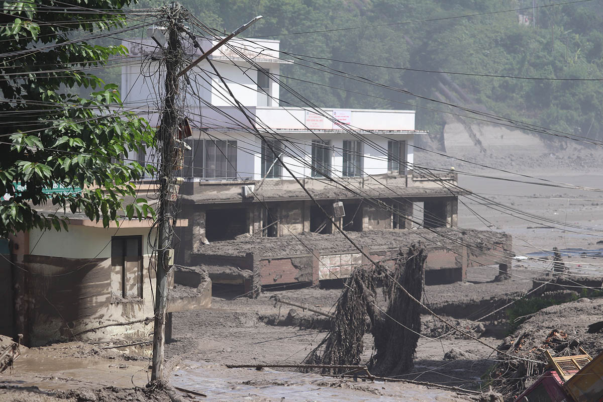Bhotekoshi flood cuts 431.1MW from national grid, damages 12 hydel projects