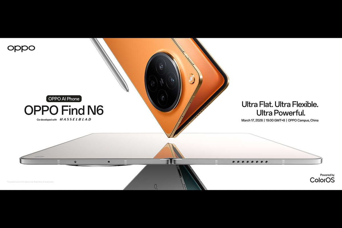 OPPO to unveil Find N6 at global launch in China on Mar 17