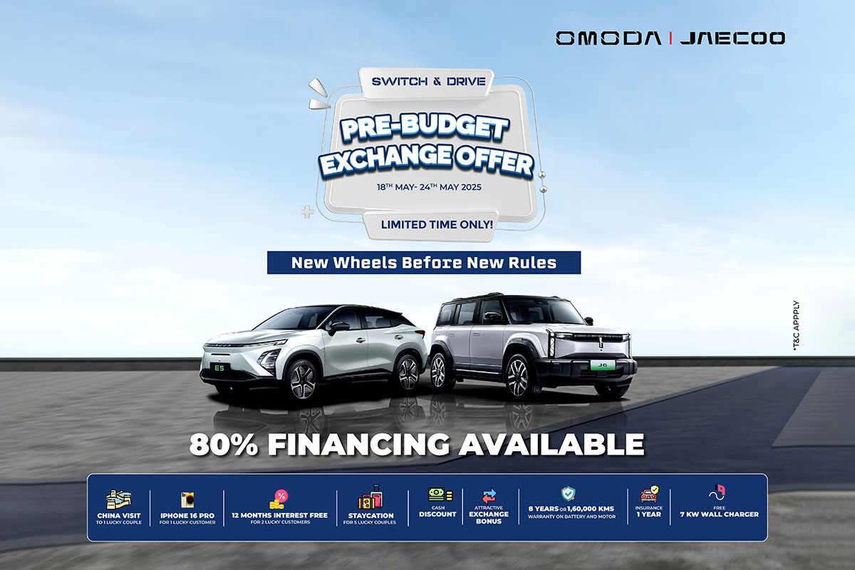 SPG Automobiles launches exchange offer for Omoda and Jaecoo ahead of new EV financing rules