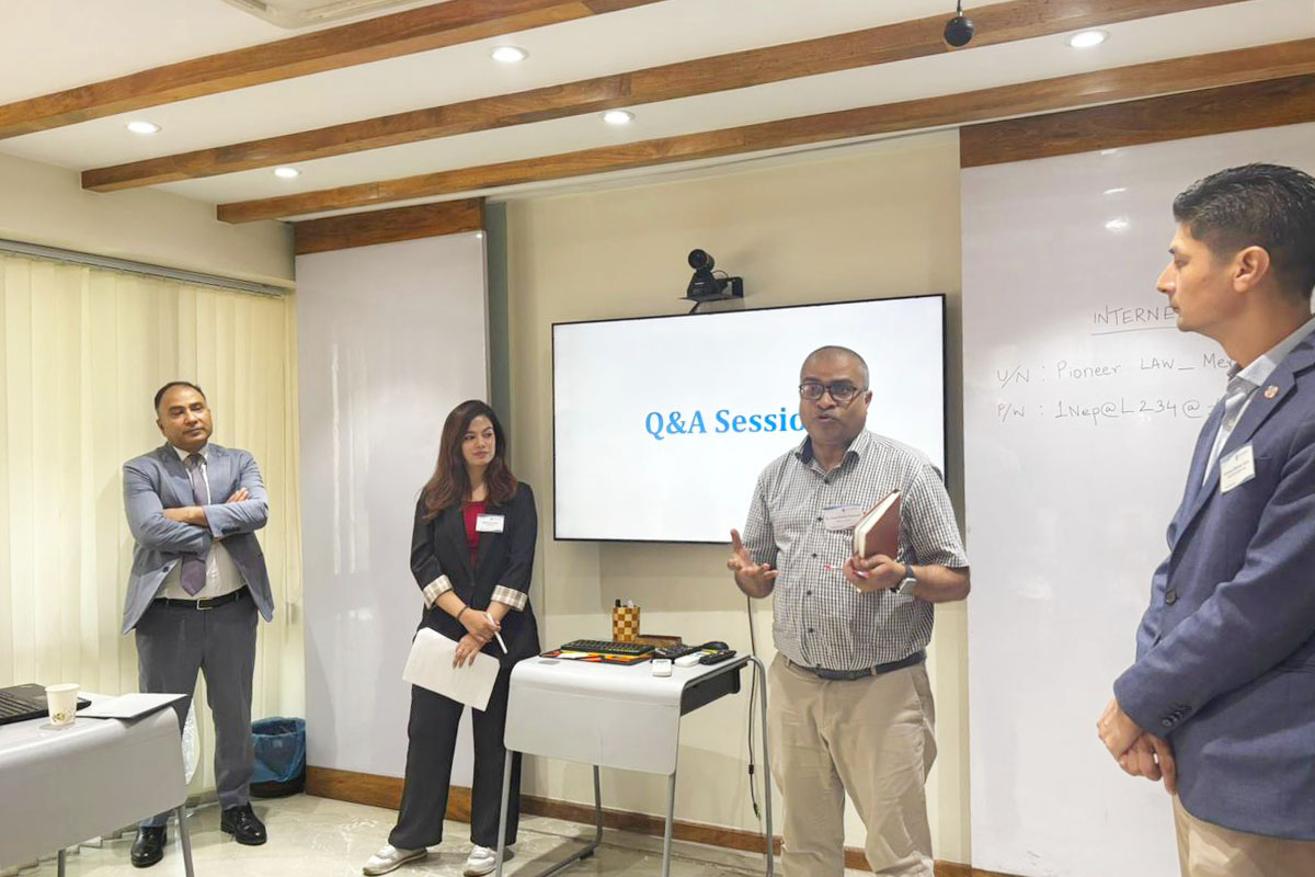 GCN, UNDP Nepal hold fifth sustainable finance PLG session on carbon markets
