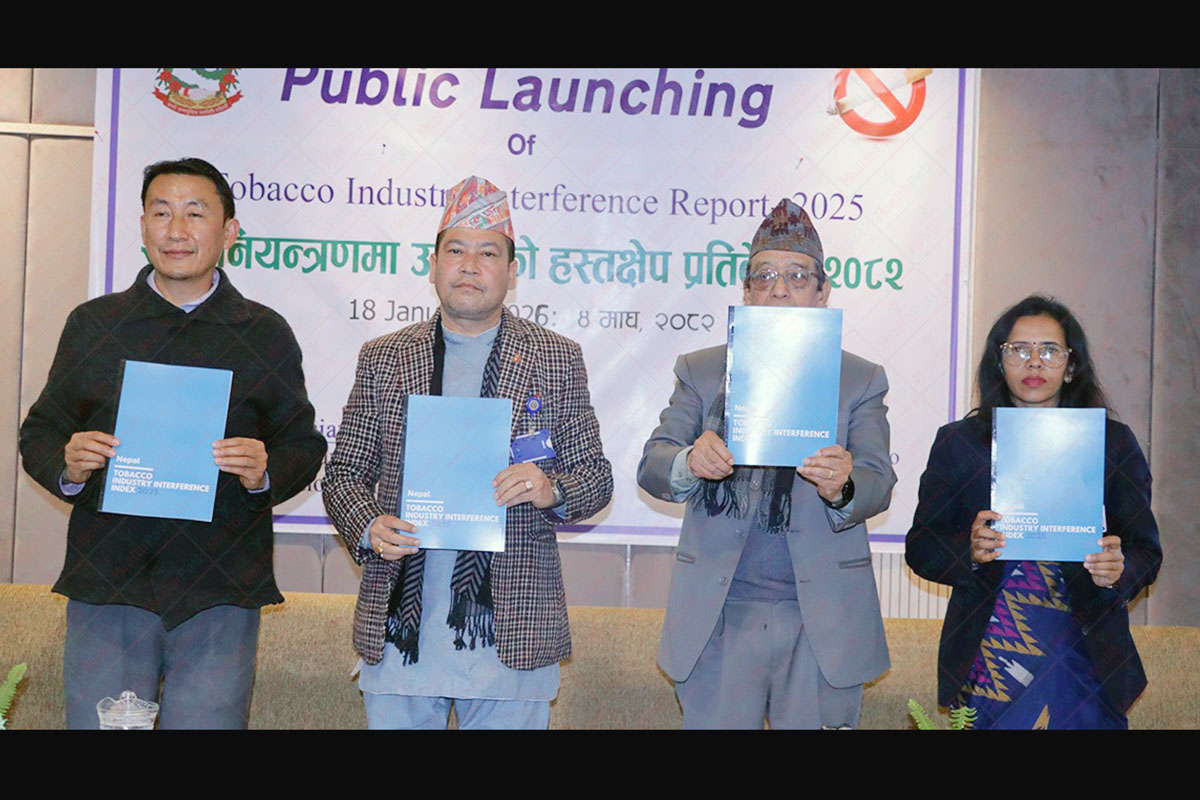Tobacco industry thwarts tax rises, undermines control measures in Nepal: study report
