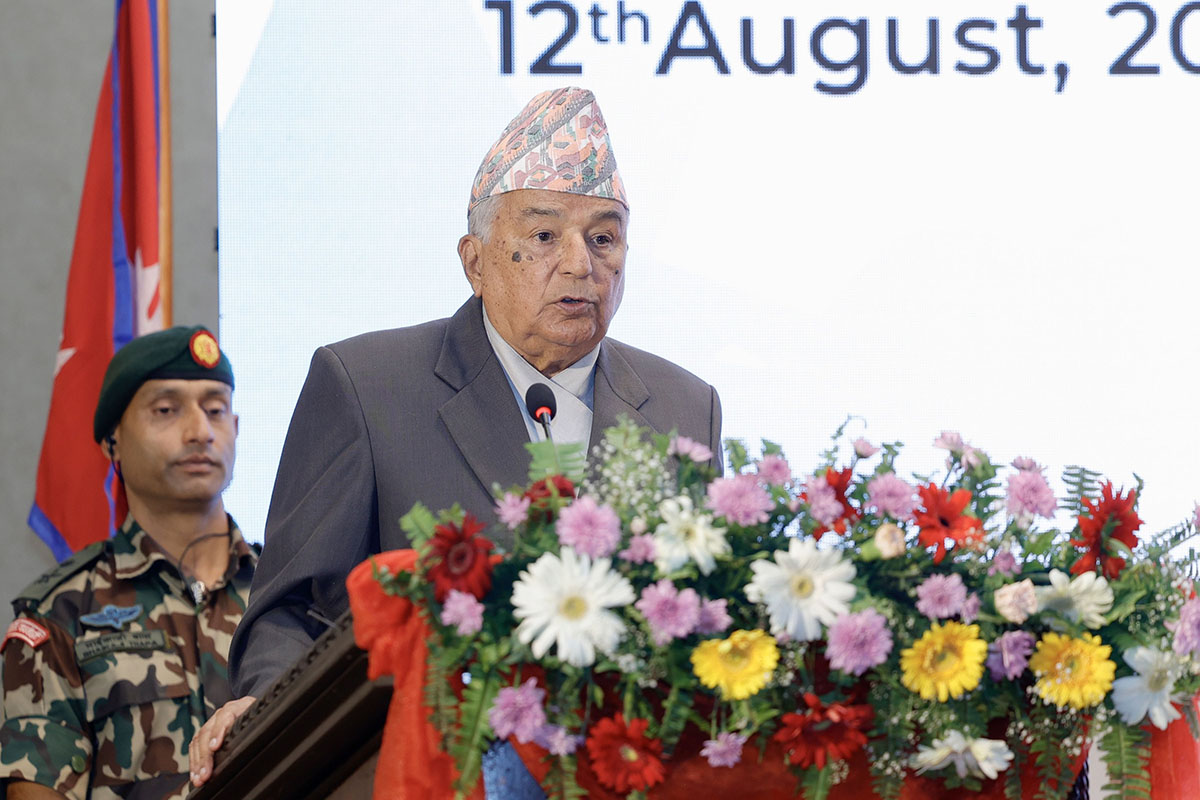 Prez Paudel urges youth to build a prosperous Nepal