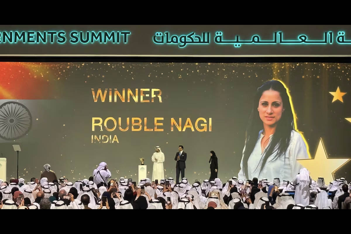 Indian teacher Rouble Nagi wins $1 million Global Teacher Prize