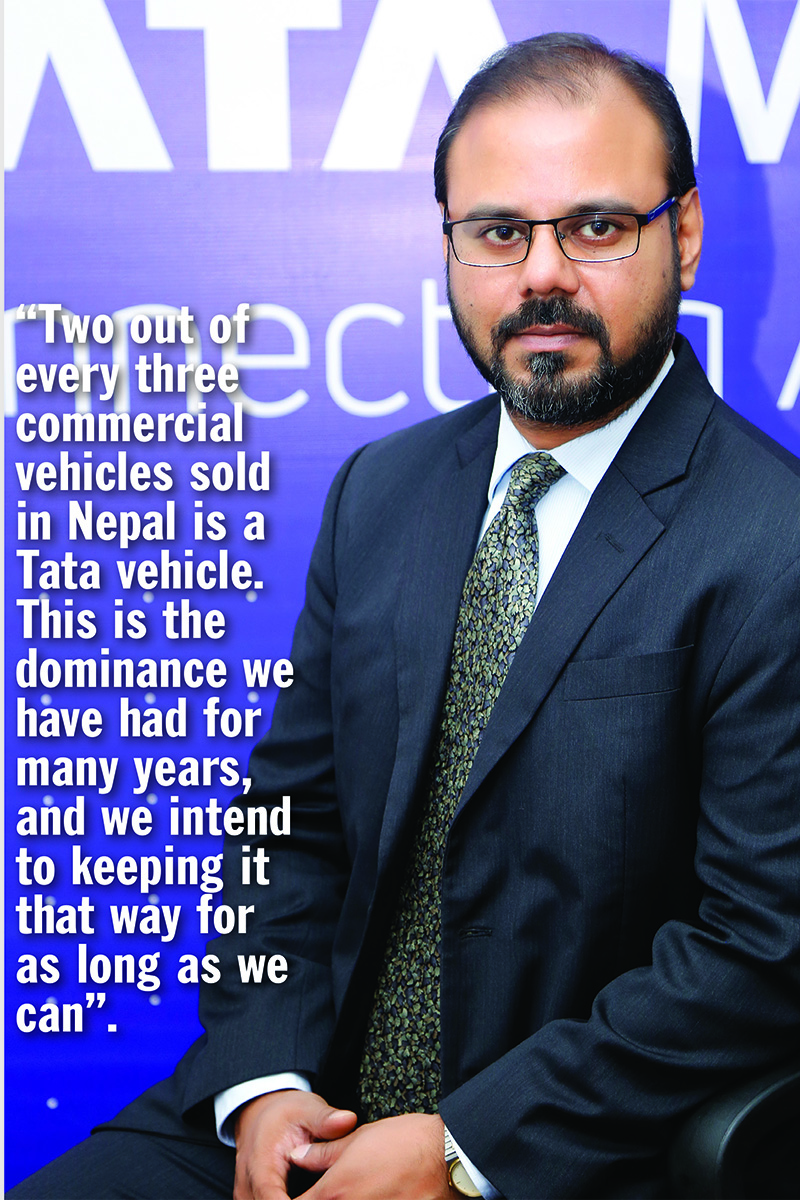 Two out of every three commercial vehicles sold in Nepal is a Tata vehicle