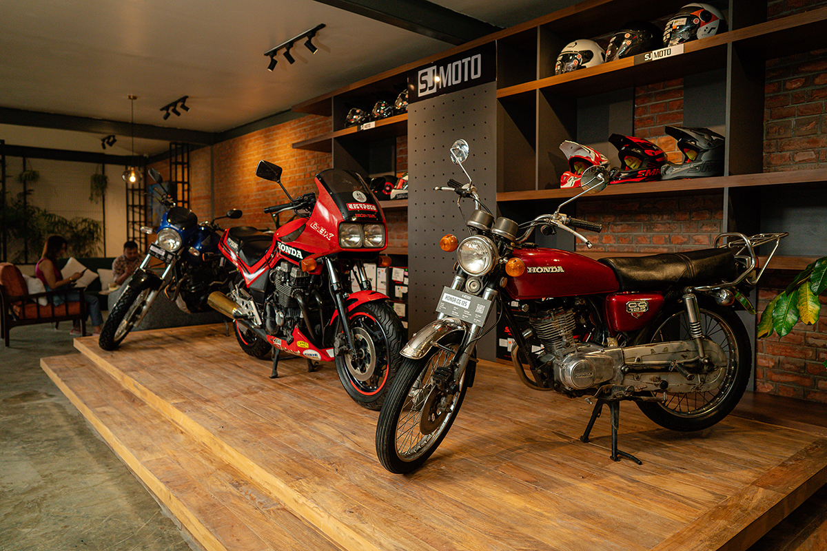 SJ MOTO opens cafe blending motorcycles and coffee culture in Pokhara