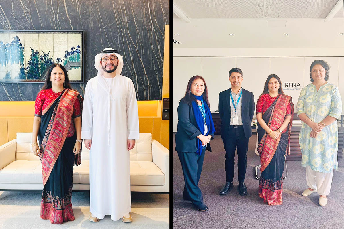 IRGDD President Ambassador Parajuli meets AGDA Deputy Director General in Abu Dhabi