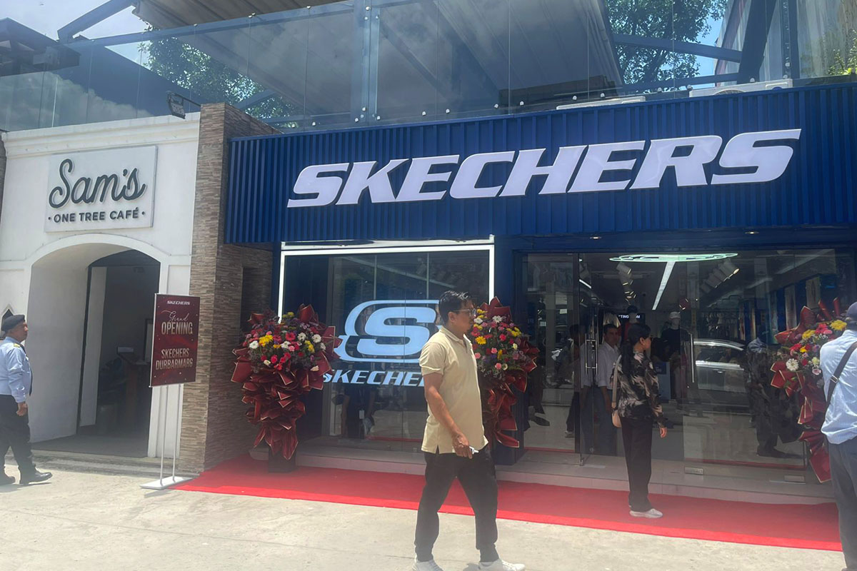 Skechers launches 1st official exclusive store in Durbarmarg, Kathmandu