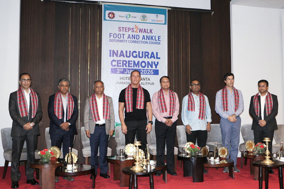 Steps2Walk, Nepal Mediciti hold foot and ankle deformity correction course for doctors