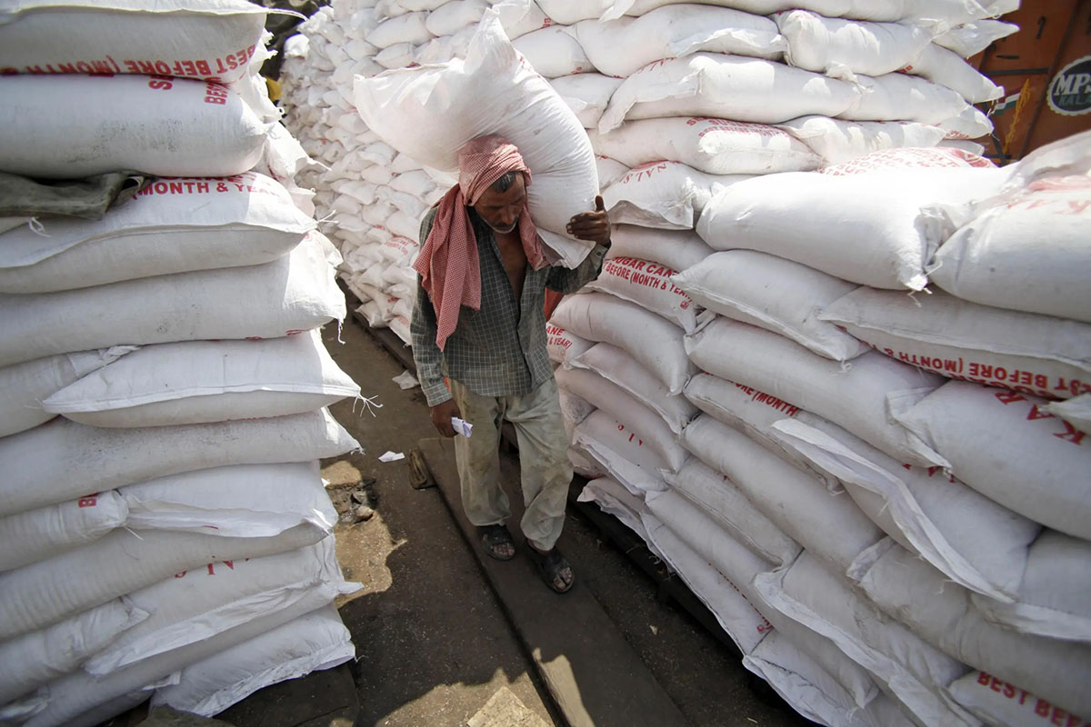 India approves temporary duty-free imports of raw sugar
