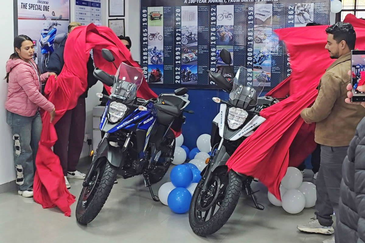 VG Automobiles launches two new colour options for Suzuki V‑Strom SX in Nepal