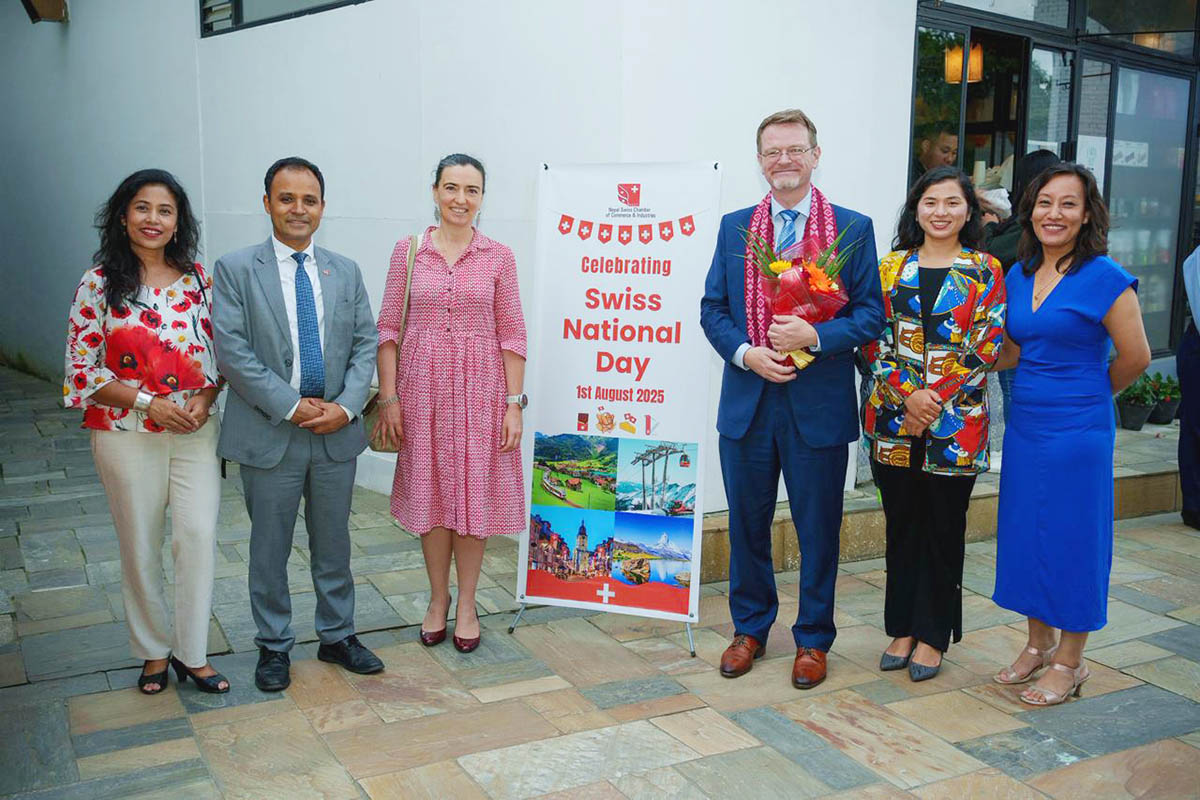 Swiss National Day celebrated in Kathmandu