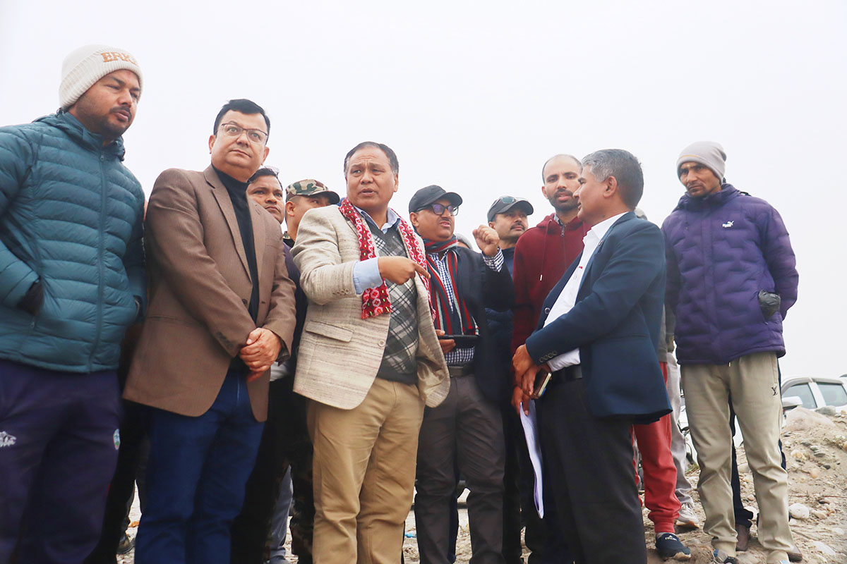 Nepal coordinating with India to release water from Tanakpur barrage: Minister Ghising
