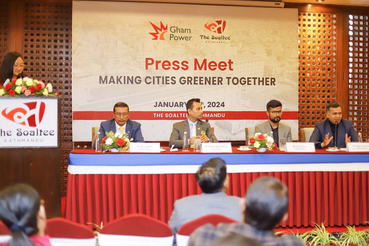 The Soaltee Kathmandu partners with Gham Power Nepal for greener future